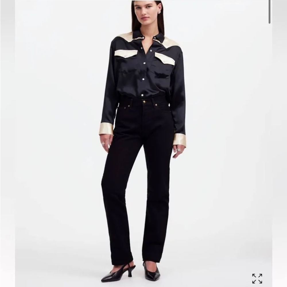Alexa Chung x Madewell Black Women’s  Jeans